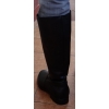 Kozaki ze skóry z szeroką cholewką 44 cm